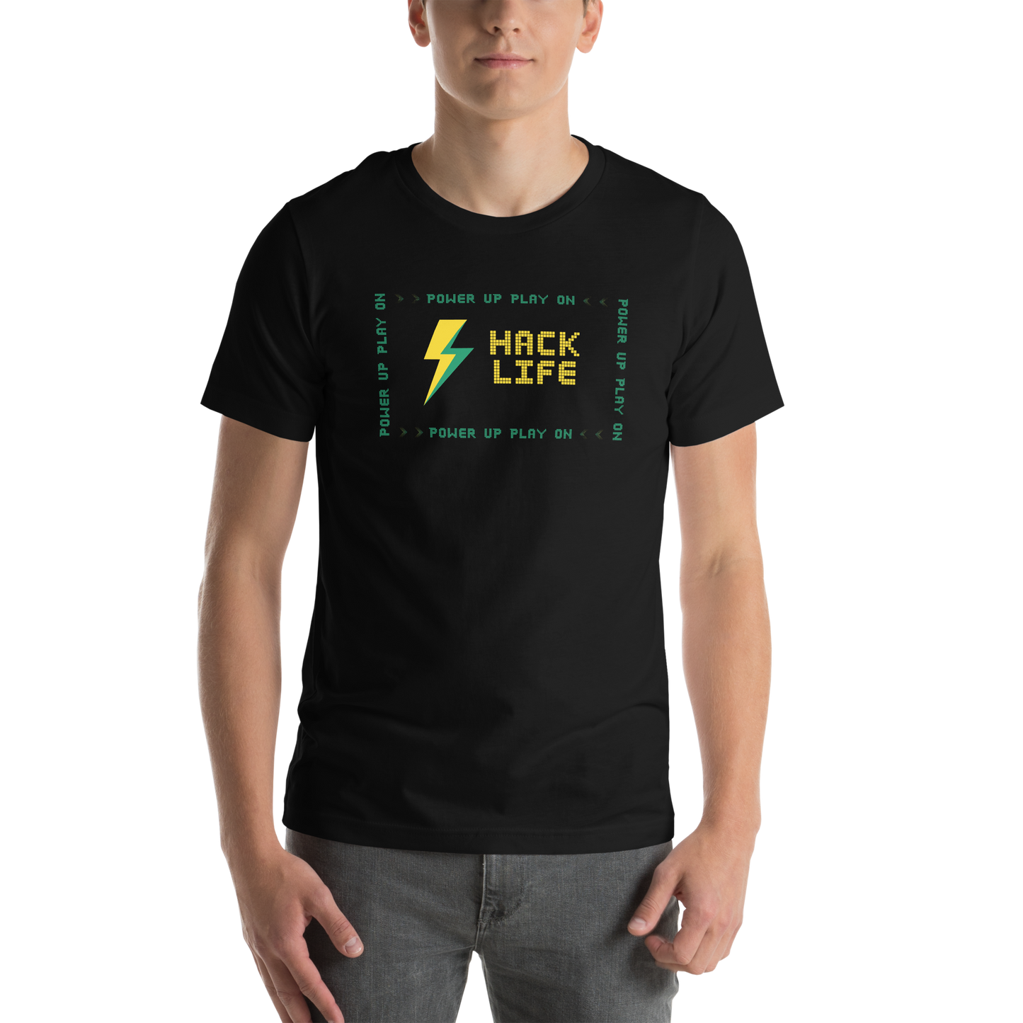 Hack Life - Power Play Short Sleeve Unisex Tee