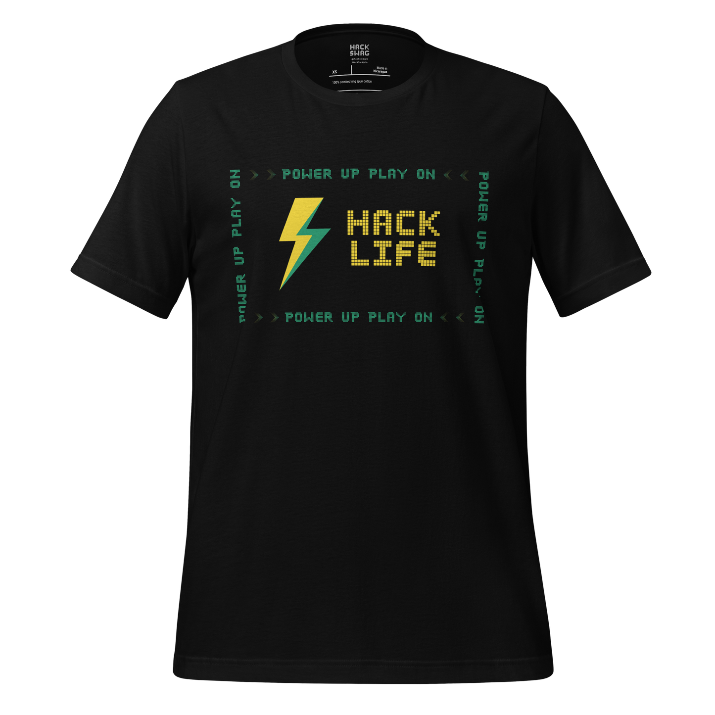 Hack Life - Power Play Short Sleeve Unisex Tee