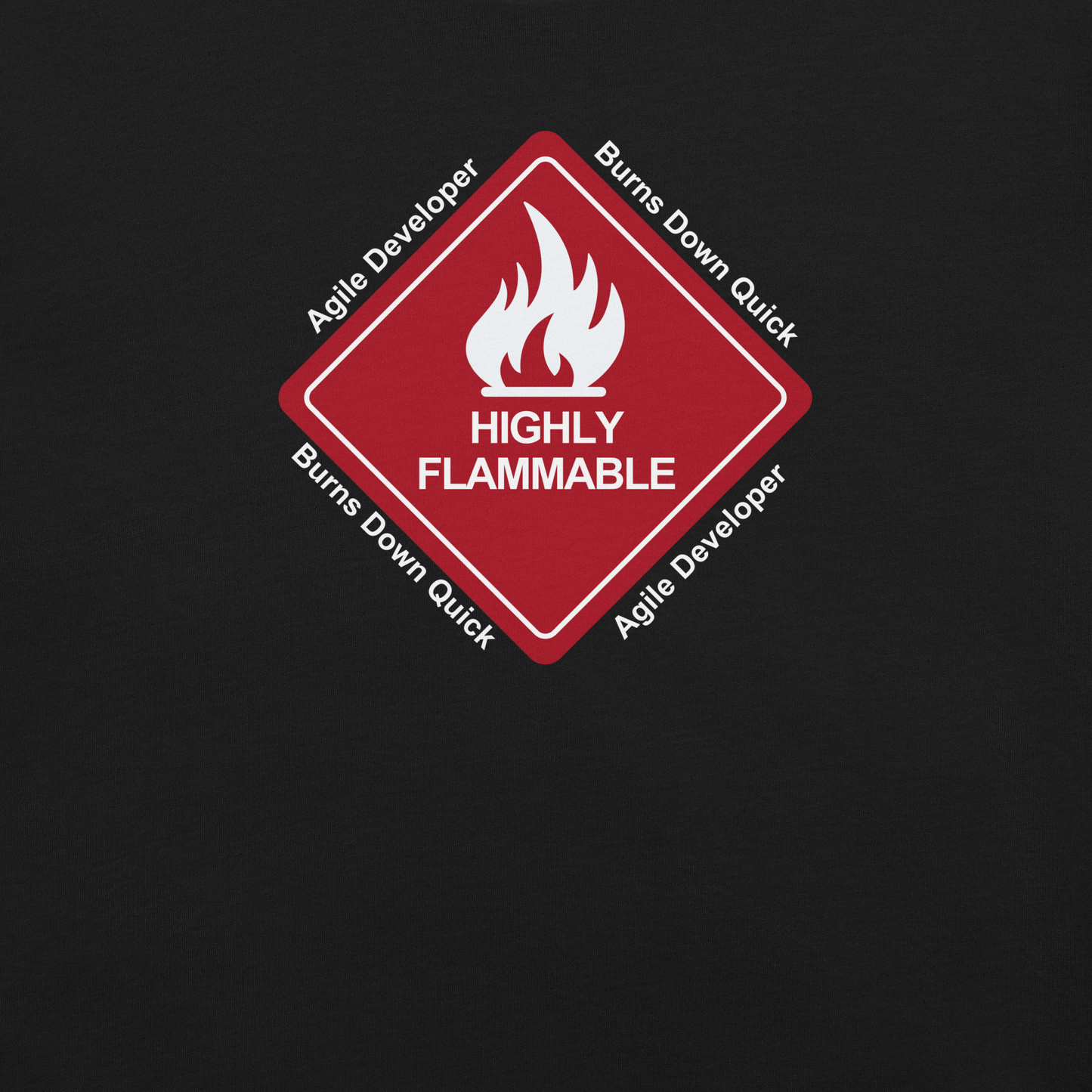 Highly Flammable Short Sleeve Unisex Tee