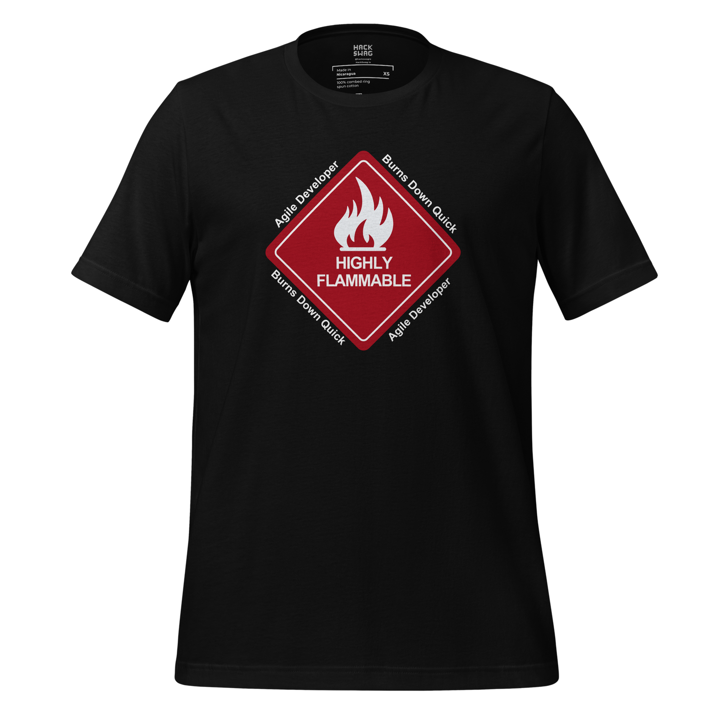 Highly Flammable Short Sleeve Unisex Tee