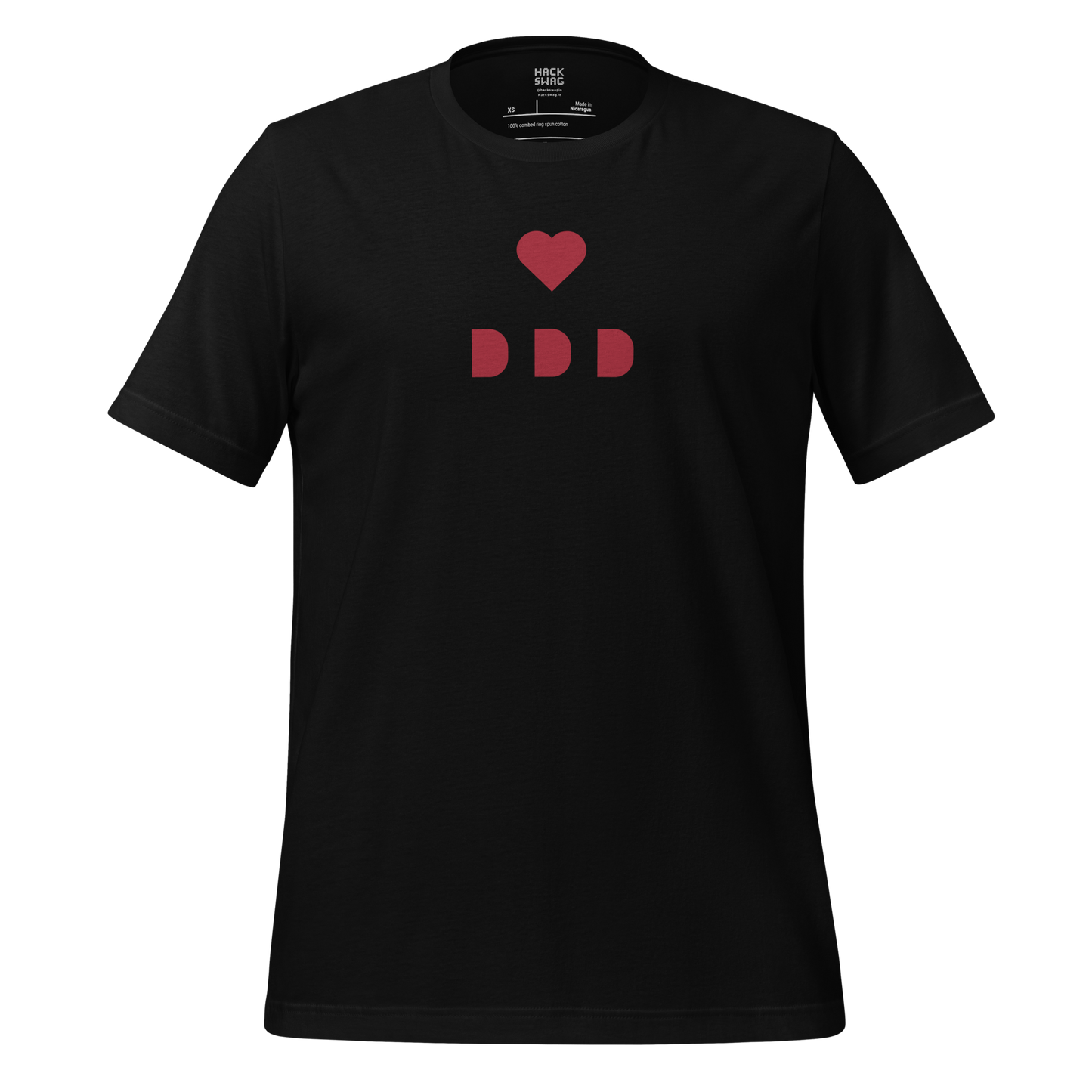 Love DDD Short Sleeve Unisex Tee