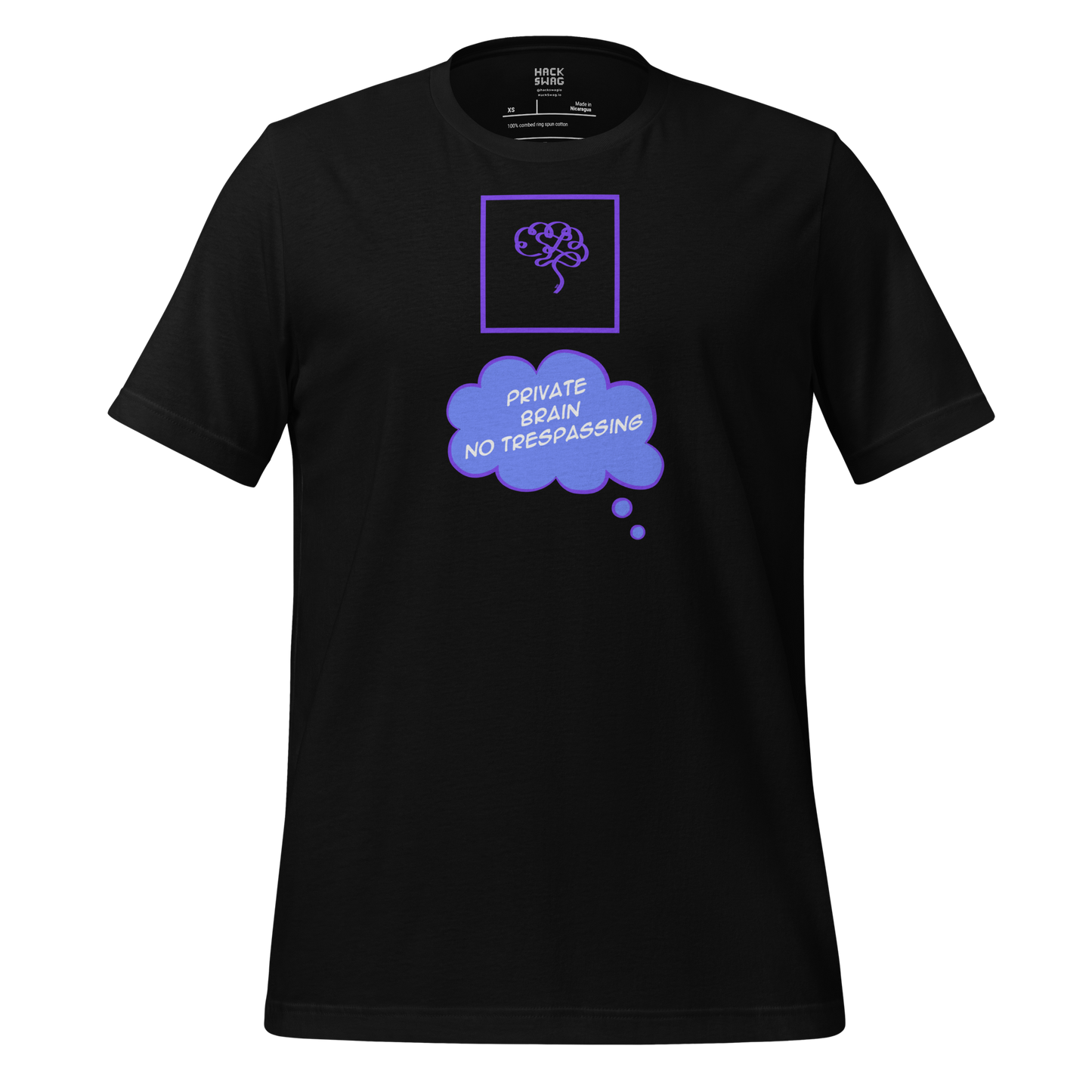 Private Brain Short Sleeve Unisex Tee