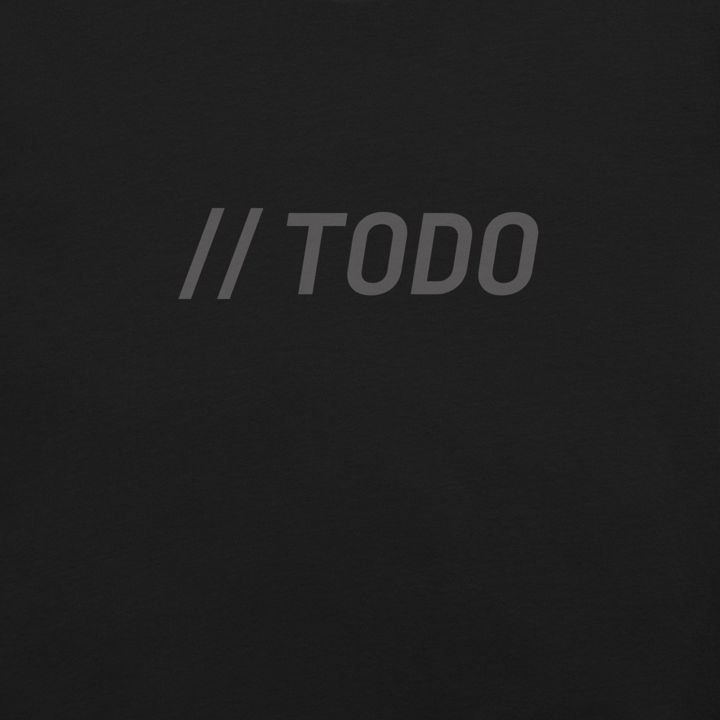 To Do Short Sleeve Unisex Tee