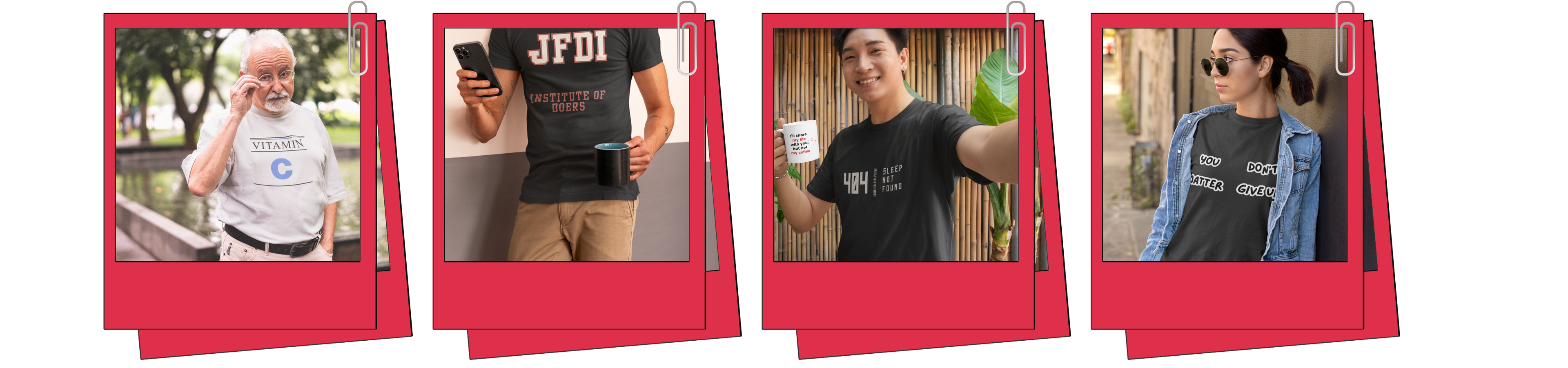 Tees collection. No more blah. Geek out. Swag on.
