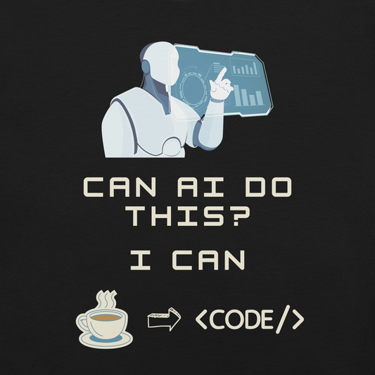 Can AI Do This? Short Sleeve Unisex Tee