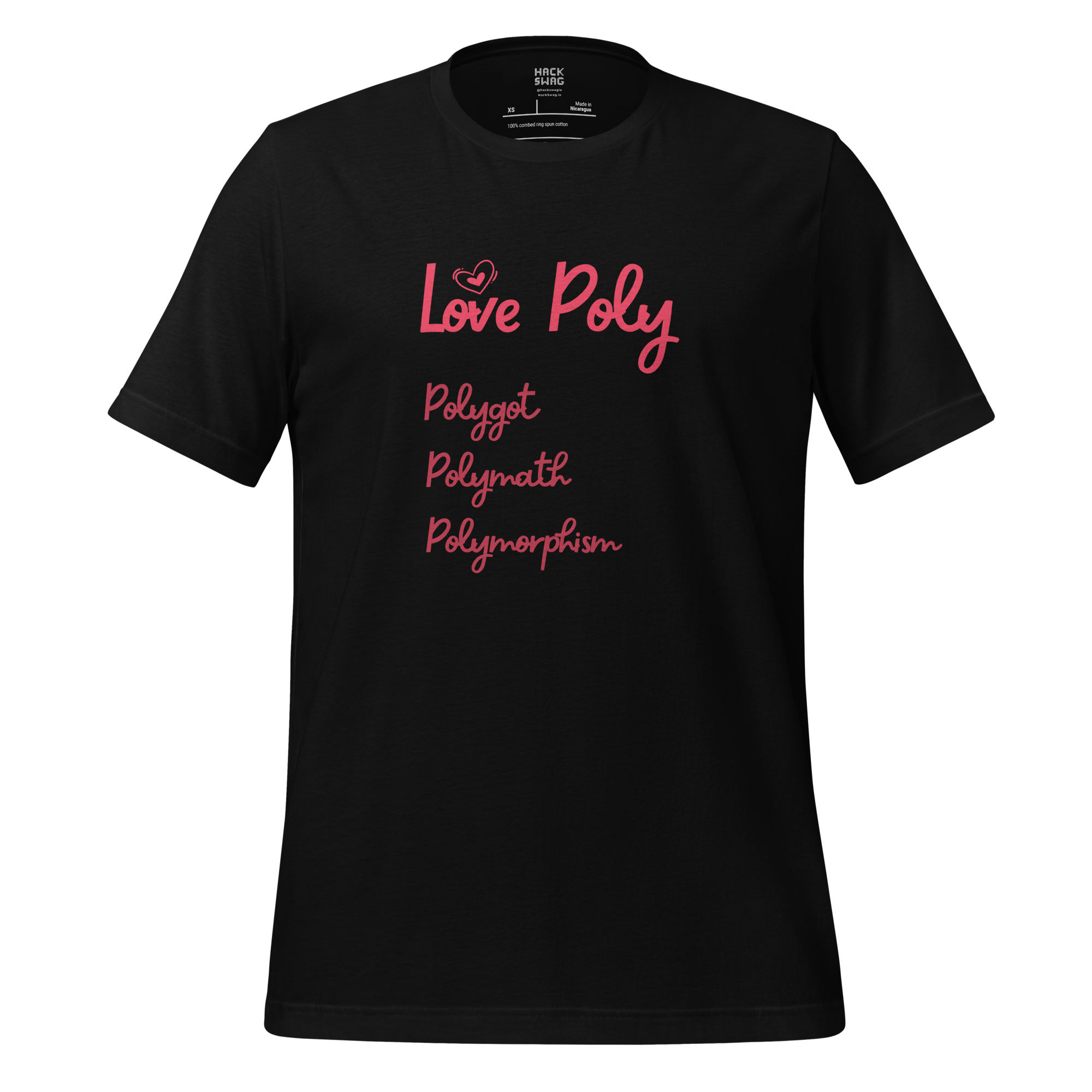 Love Poly Short Sleeve Unisex Tee