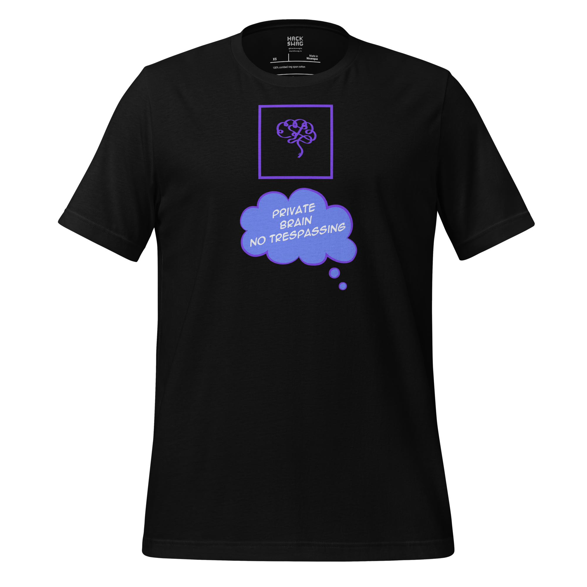 Private Brain Short Sleeve Unisex Tee