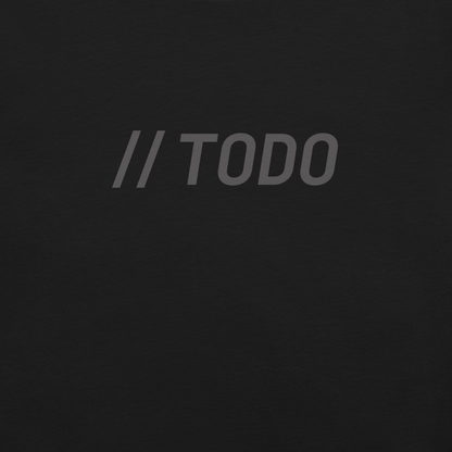 To Do Short Sleeve Unisex Tee