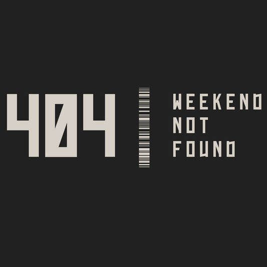 404 Weekend Not Found Short Sleeve Unisex Tee