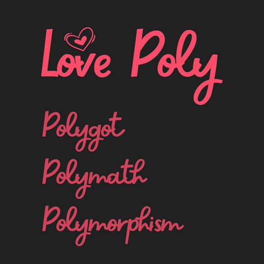 Love Poly Short Sleeve Unisex Tee