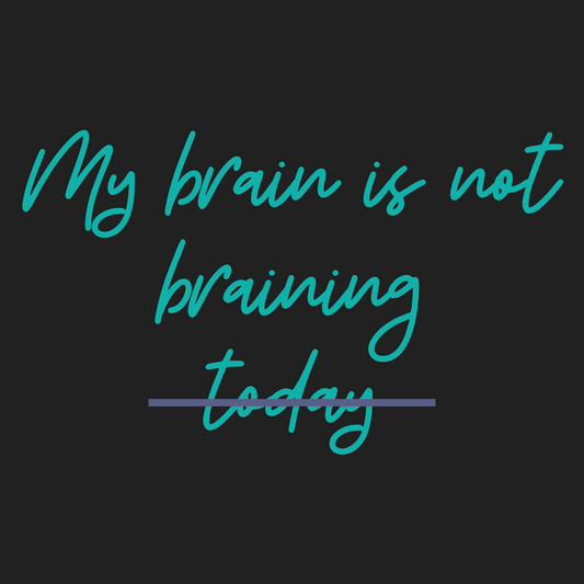 My Brain Is Not Braining Short Sleeve Unisex Tee