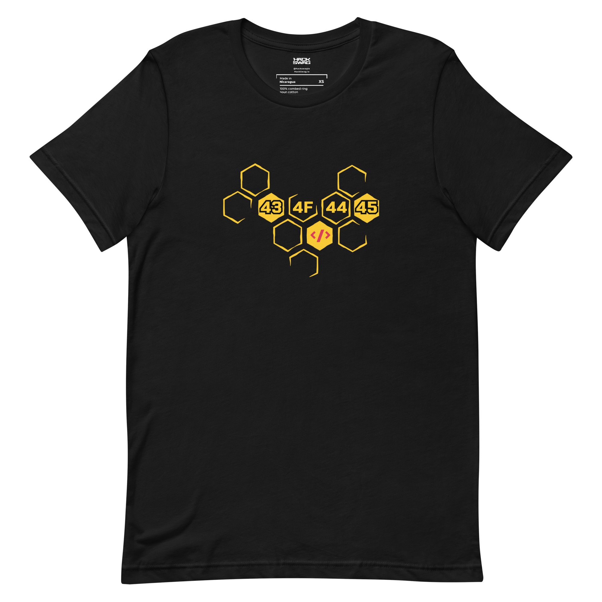 Hex Code unisex developer t-shirt — Hack Swag