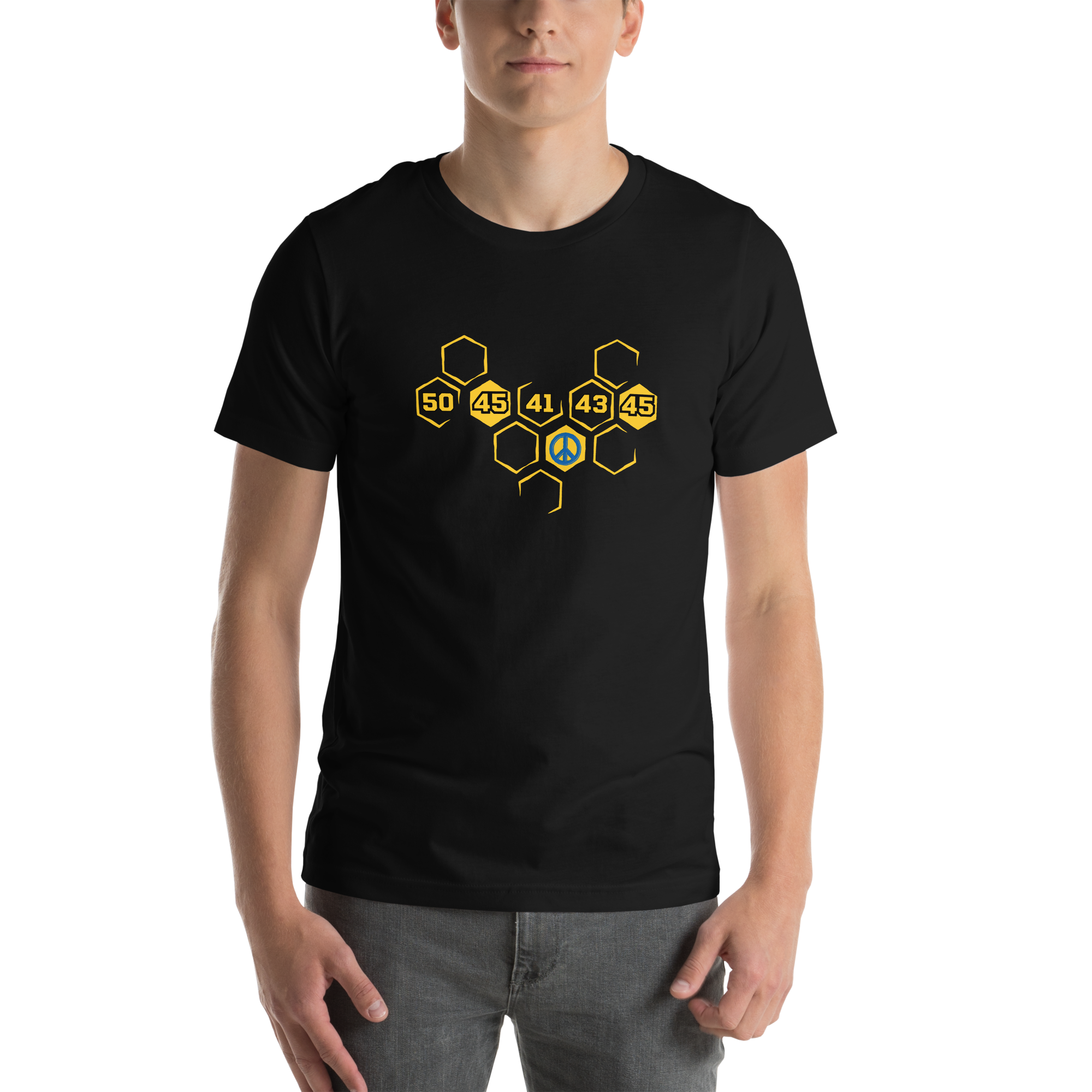 Hex Peace unisex developer t-shirt — Hack Swag