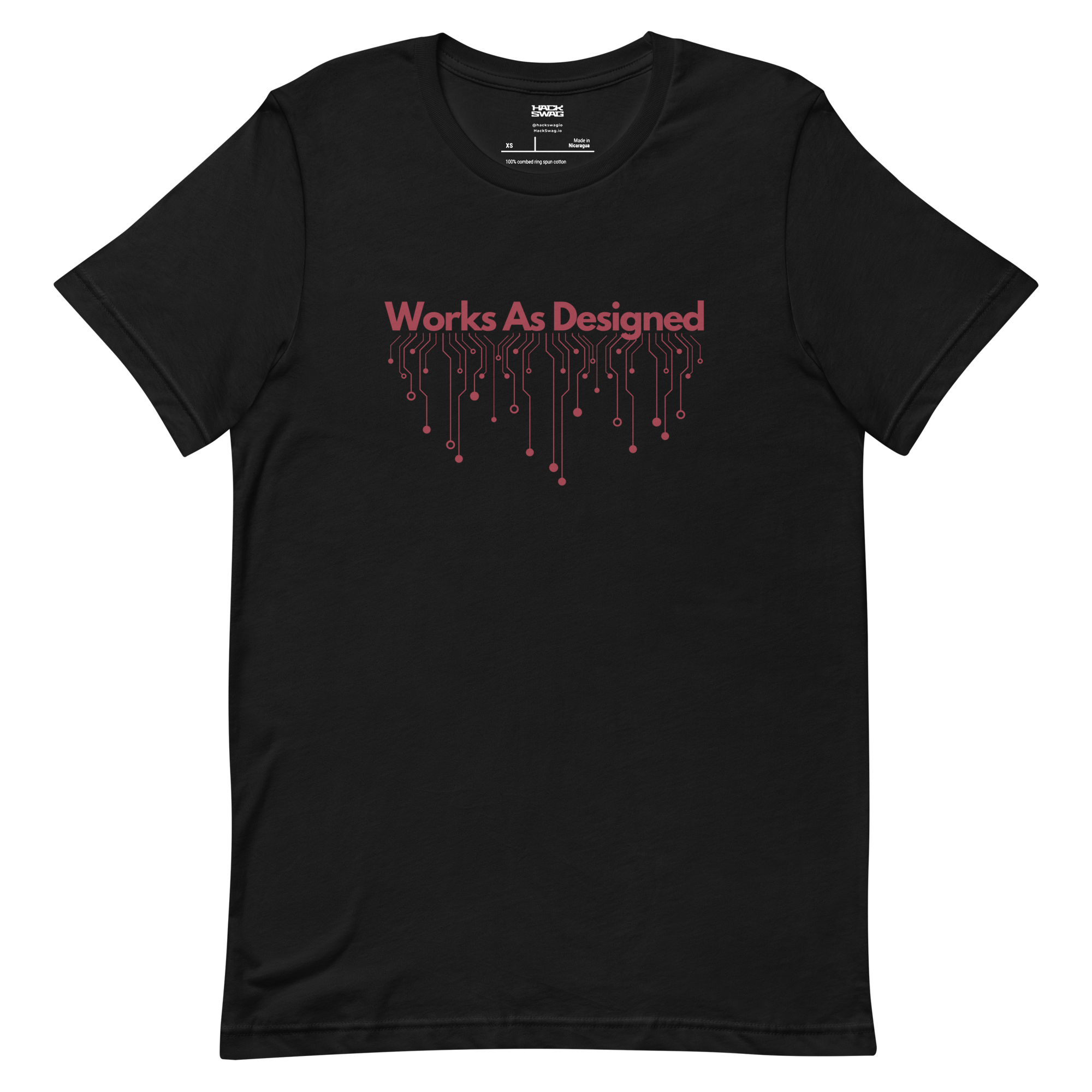 Works As Designed Lite unisex developer t-shirt - Hack Swag